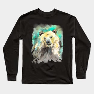 Bear in the forest Long Sleeve T-Shirt